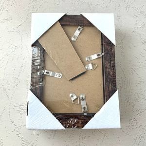 5x7 Photo Frames - Weathered Wood Style - Package of 3 Frames